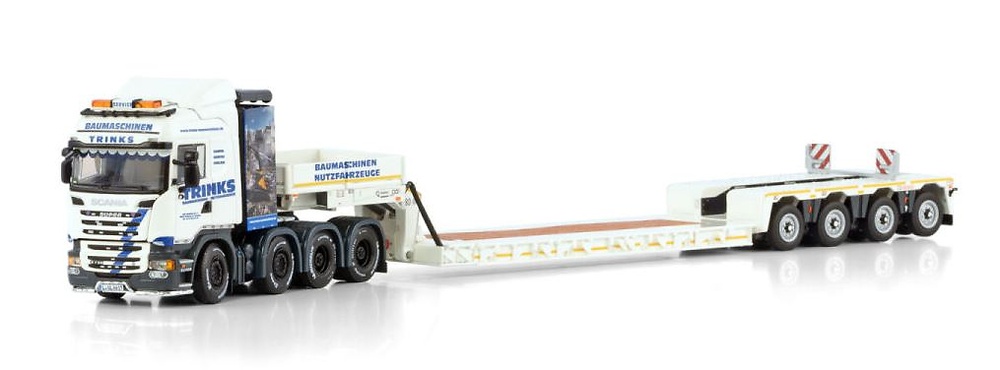 ミニカー WSI 1/50 Scania Lowloader 3ac Nooteboom IMC_Nooteboom_Redline_Series_S